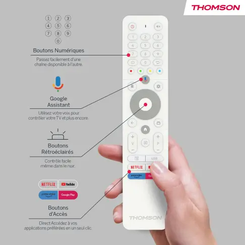 Tv led 32'' THOMSON 32HA4M44 - 8