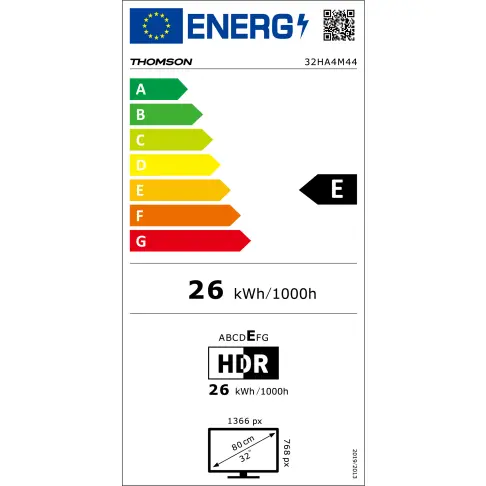 Tv led 32'' THOMSON 32HA4M44 - 10