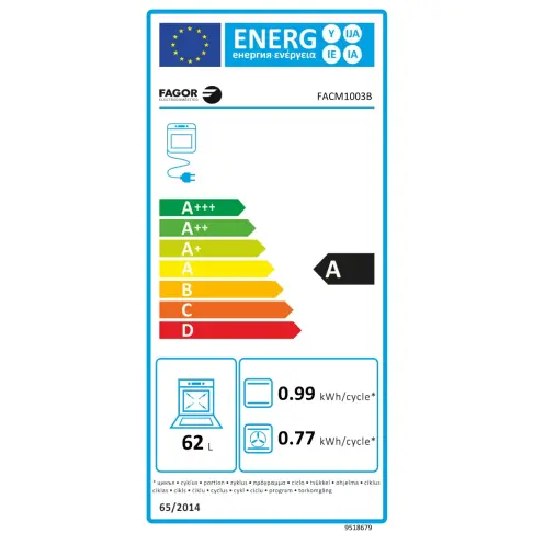 Cuisinière mixte FAGOR FACM 1003 B - 7