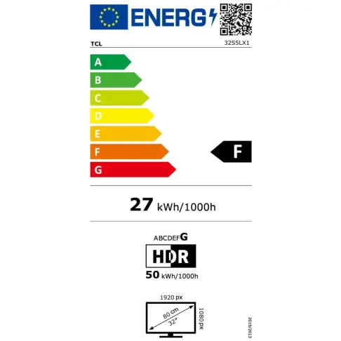 Tv led 32'' TCL 32S5L - 13