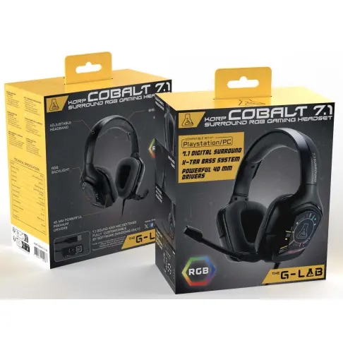 Casque gaming THE G-LAB KORP-COBALT-7.1-EX - 4