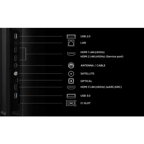 Tv led 50'' TCL 50P79L - 9
