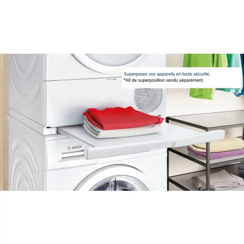Sèche-linge frontal BOSCH WTH8300DFR - 6