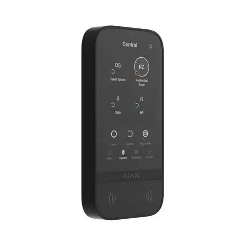 Télécommande sans fil AJAX KEYPADTOUCHSCREENB - 2