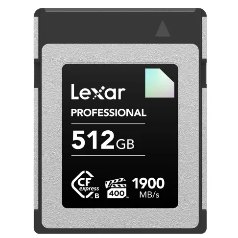 Carte mémoire LEXAR CFEXPRESS PRO B DIAMOND 512 GB - 1