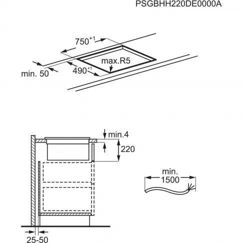 Table aspirante ELECTROLUX KCC83443 - 8