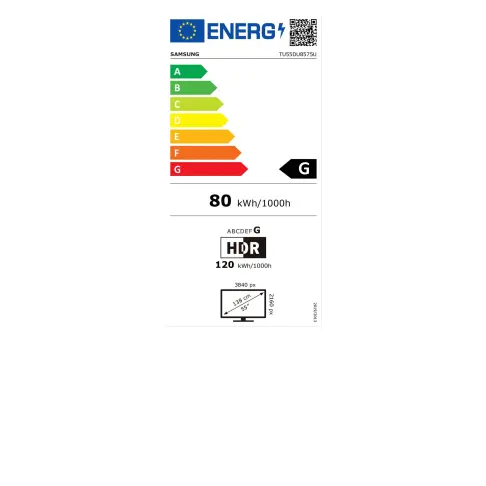 Tv led 55'' SAMSUNG TU55DU8575 - 2