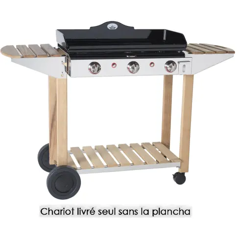 Chariot de plancha FORGE ADOUR 934750 - 1