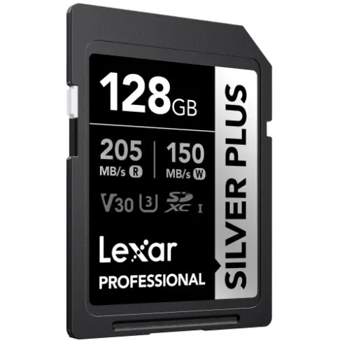 Carte secure digital LEXAR SDXC SILVER PLUS 128 G V 30 - 2