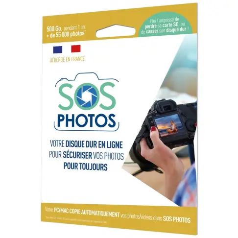 Accessoire photo OODRIVE SOS PHOTOS 500 GO - 1