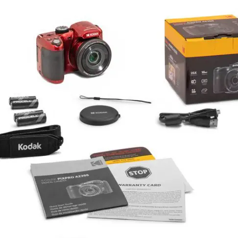 Appareil photo bridge KODAK AZ 255 ROUGE - 9