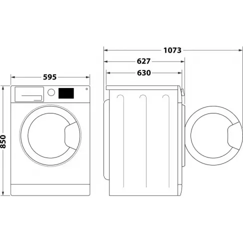 Lave-linge frontal WHIRLPOOL PFFS38258WFR - 7