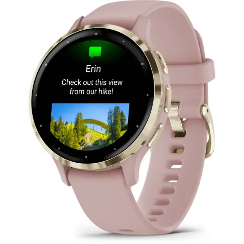 Montre connectée GARMIN Venu 3S Or/Rose 010-02785-03 - 2