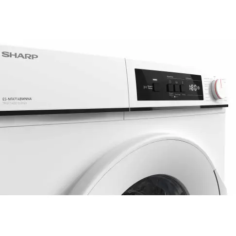 Lave-linge frontal SHARP ESNFA714BWNNA - 3