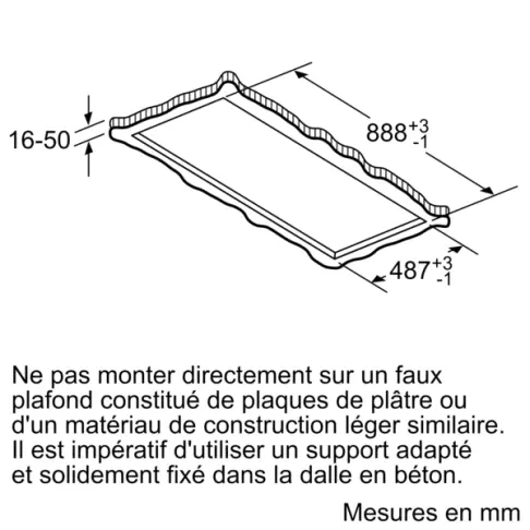Hotte de plafond NEFF I95CAQ6N0 - 9