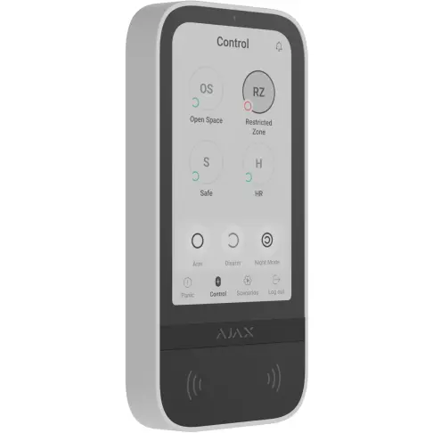 Télécommande sans fil AJAX KEYPADTOUCHSCREENW - 2