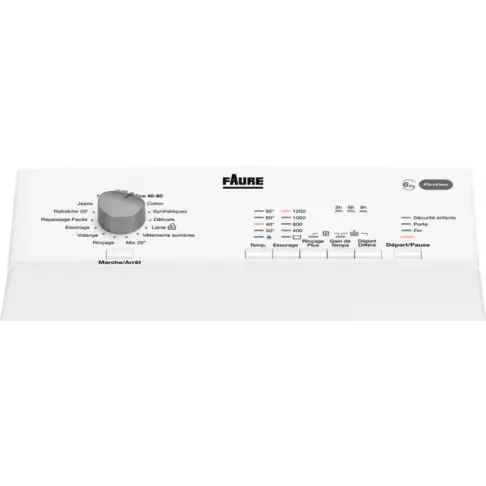 Lave-linge top FAURE FWQ6412D - 4
