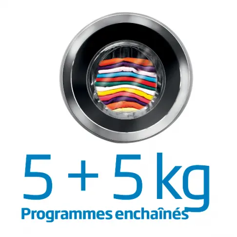 Lave-linge séchant intégrable BEKO HITV8736B0HT - 4