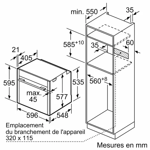 Four pyrolyse NEFF B54CR71N0 - 8