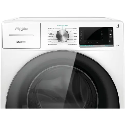 Lave linge hublot WHIRLPOOL W8W846WBFR - 2