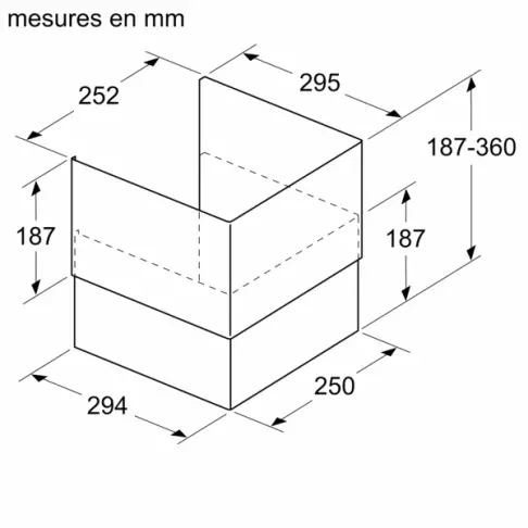 Accessoire hotte SIEMENS LZ11IBN61 - 2