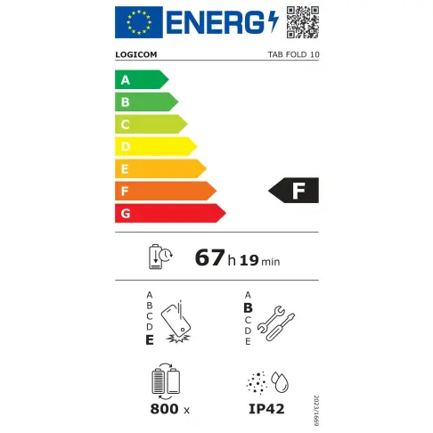 Tablette tactile LOGICOM TABFOLD106128GB - 7