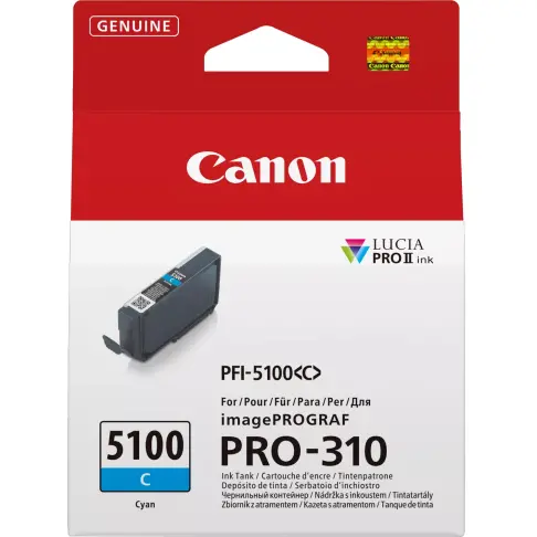 Cartouche d'encre CANON PFI-5100C - 1