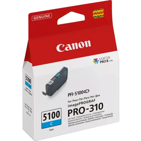 Cartouche d'encre CANON PFI-5100C - 2