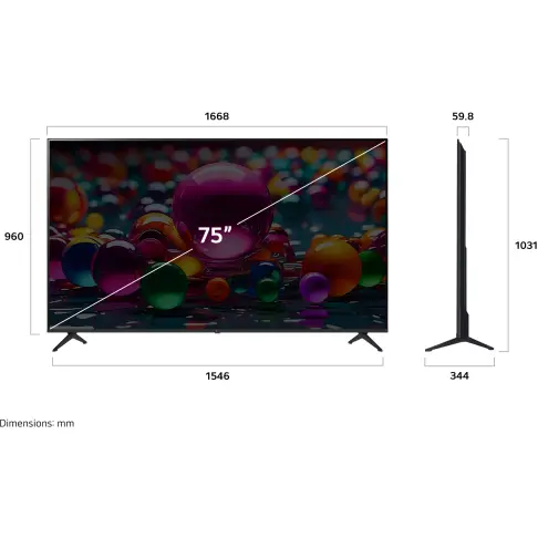 Tv led 75'' LG 75UA75006LA - 6