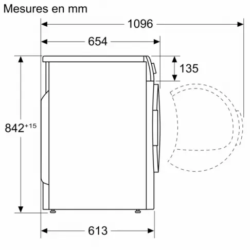 Sèche-linge frontal BOSCH WQG233D0FR - 7