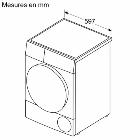 Sèche-linge frontal BOSCH WQG233D0FR - 8