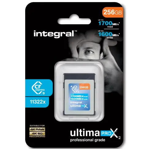 Compactflash express 2.0 INTEGRAL INCFE256G1700/1600 - 1