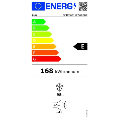 Congélateur coffre BEKO CF100EWN - 3