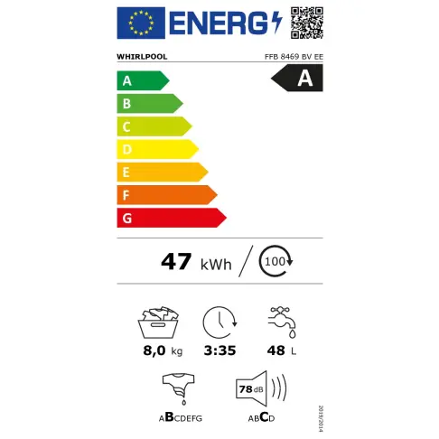 Lave-linge frontal WHIRLPOOL FFB8469BVEE - 5