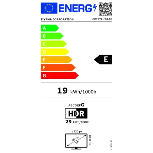 Ecran pc gaming IIYAMA GB2771HSU-B1 - 13