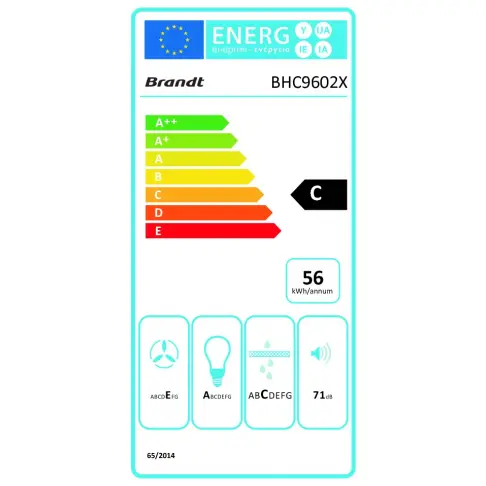 Hotte visière BRANDT BHC9602X - 3
