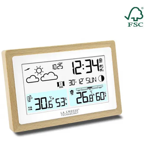 Centrale météo LA CROSSE TECHNOLOGY WS6282WMAC - 3