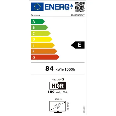 Tv led 65'' SAMSUNG TQ65QN74F - 10