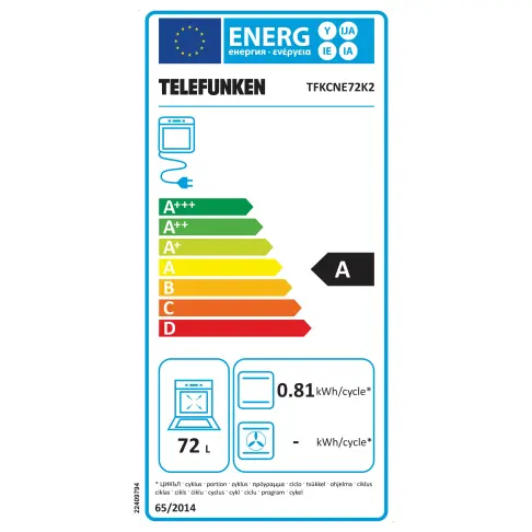 Four émail TELEFUNKEN TFKCNE72K2 - 5