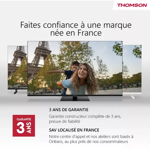 Tv led 43'' THOMSON 43FQG3S15 - 2