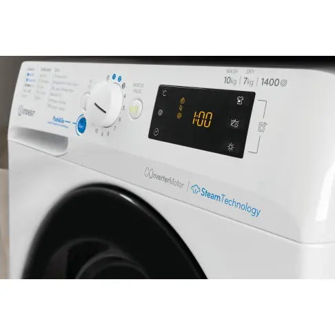 Lave-linge séchant INDESIT BDE107436WKVFR - 2