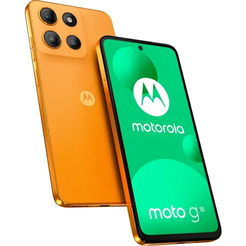 Smartphone MOTOROLA G15ORANGE - 1
