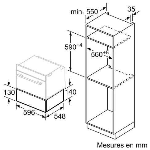 Tiroir chauffant NEFF N24HA11N1 - 5