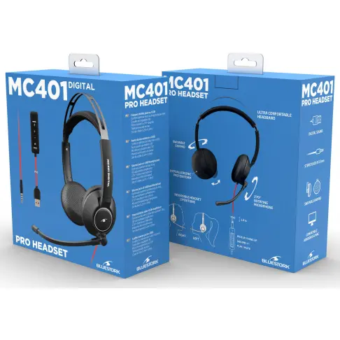 Casques informatiques BLUESTORK MC401 - 7