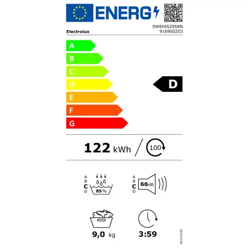 Sèche-linge frontal ELECTROLUX EW6HI6295BN - 7
