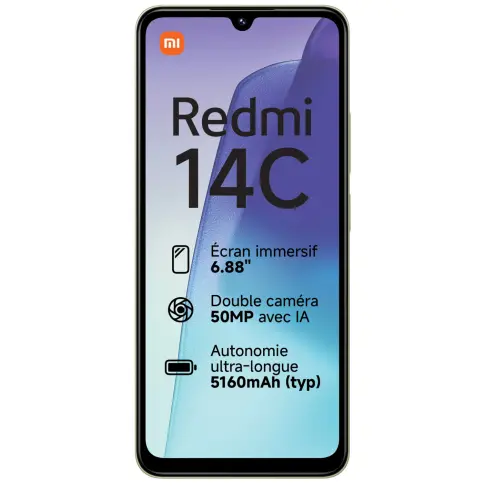 Smartphone XIAOMI REDMI14C256VERT - 2