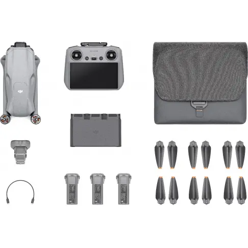 Drone DJI AIR 3 FLY MORE COMBO + RC 2 - 3