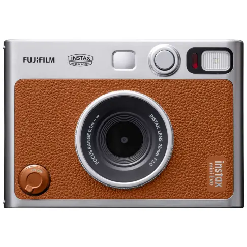 Appareil photo instantané FUJIFILM INSTAX MINI EVO MARRON - 1