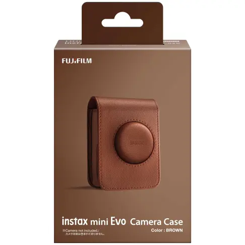 Housse appareil photo FUJIFILM INSTAX MINI EVO HOUSSE MARRON - 3