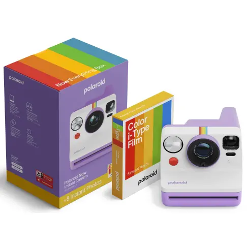Appareil photo instantané POLAROID NOW GEN 3 VIOLET + BUNDLE 8 - 1